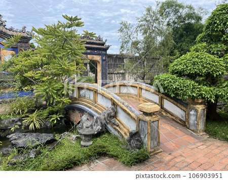 Hue Royal Palace, a world heritage site in Vietnam Hue Royal Palace, a world heritage site in Vietnam 106903951
