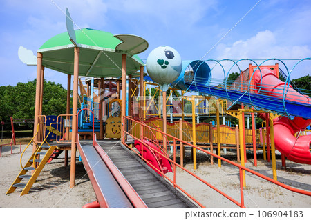 Fukiagehama Seaside Park Large complex play equipment 106904183