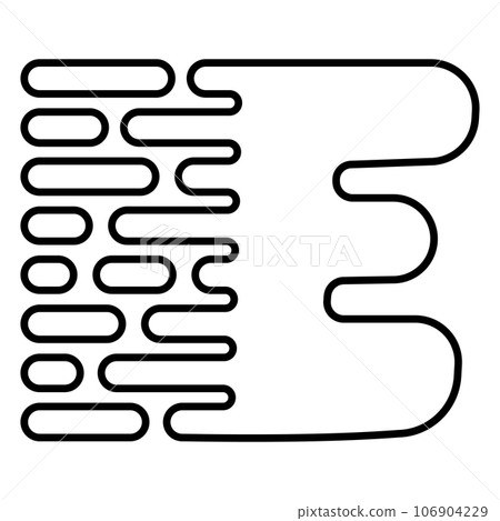 Letter e logo fast speed move letter e fast symbol Letter e logo fast speed move letter e fast symbol 106904229