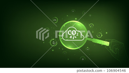 The idea of reducing CO2 emissions to limit global warming. The idea of reducing CO2 emissions to limit global warming. 106904546