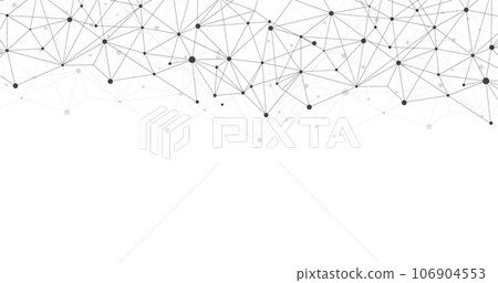 Geometric mesh lines on a white background. Geometric mesh lines on a white background. 106904553