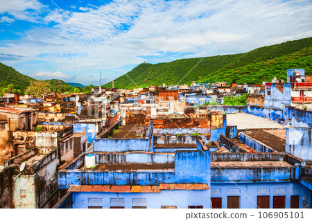 Bundi town panoramic view, India Bundi town panoramic view, India 106905101