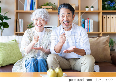 Senior couple 106905222