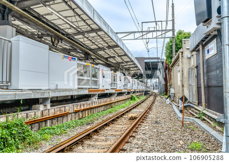 Cityscape of Setagaya, Tokyo Shimokitazawa Station 106905288