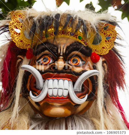 Ogoh statues Ngrupuk parade, Bali 106905373