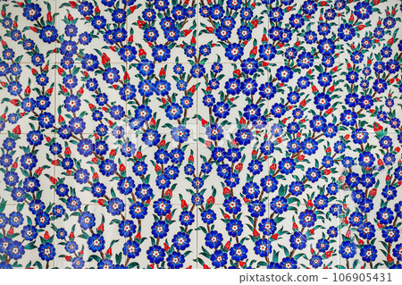 Sheikh Zayed Mosque pattern design 106905431