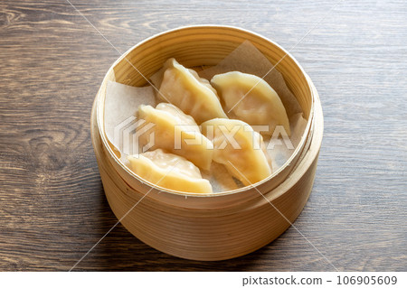 boiled gyoza boiled gyoza 106905609