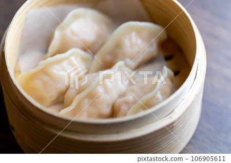 boiled gyoza boiled gyoza 106905611