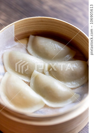 boiled gyoza boiled gyoza 106905613