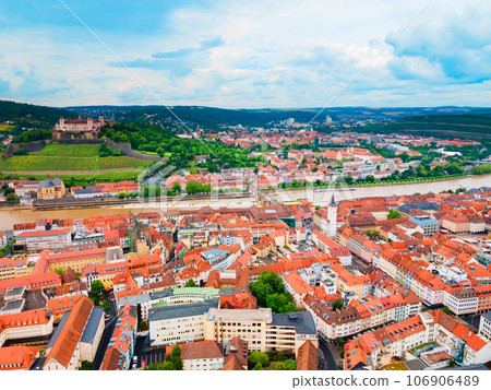 Wurzburg old town in Bavaria, Germany 106906489