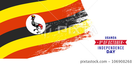 Uganda happy independence day greeting card, banner vector illustration Uganda happy independence day greeting card, banner vector illustration 106908268