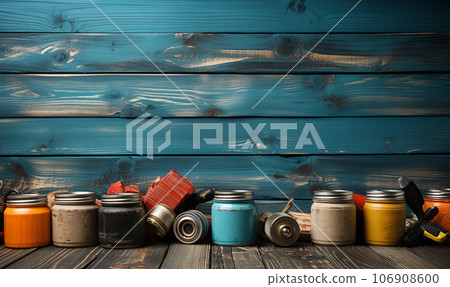 Different construction tools with Hand tools for home renovation on wooden board maintenance and reparing concept. Handyman tool on wooden table copy space,rapair concept Different construction tools with Hand tools for home renovation on wooden board maintenance and reparing concept. Handyman tool on wooden table copy space,rapair concept 106908600
