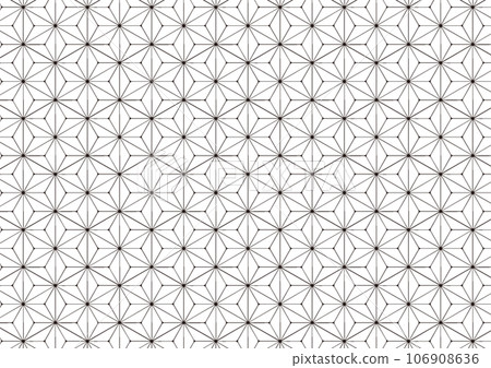 Hemp leaf pattern 106908636