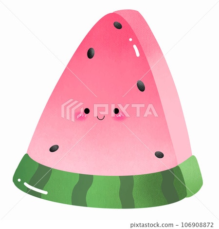 watermelon cartoon cute illustration   106908872