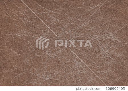 Genuine brown leather, eco friendly coarse textured leatherette background Genuine brown leather, eco friendly coarse textured leatherette background 106909405