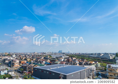 從天守閣眺望清須城(愛知縣清須市) 從天守閣眺望清須城(愛知縣清須市) 106909582