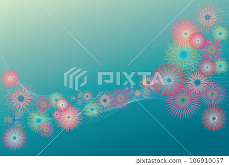 Abstract samless flower pattern Abstract samless flower pattern 106910057