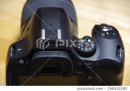 Digital SLR camera set to U2 mode 106910380