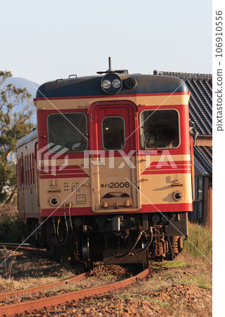 Shimabara Railway Kiha 20 type diesel train (three mustaches) 106910556