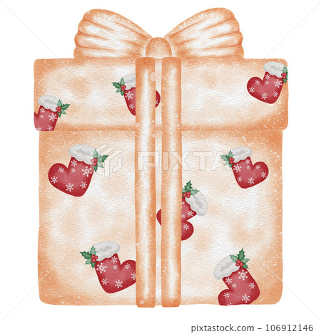 Pastel Christmas present  106912146