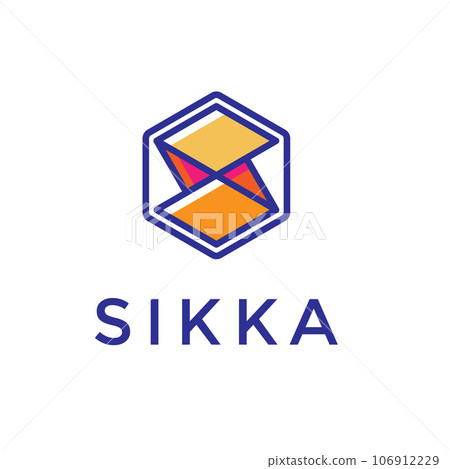 Geometric letter S icon logo vector design Geometric letter S icon logo vector design 106912229