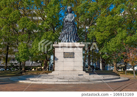 長崎和平公園和平母子像 106913169