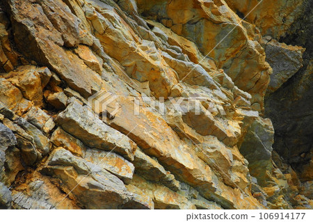 Flysch is a series of marine sedimentary rocks that are predominantly clastic in origin and are characterized by the alternation of several lithological layers. Balkans Montenegro Herceg Novi Meljine 106914177