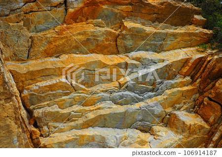 Flysch is a series of marine sedimentary rocks that are predominantly clastic in origin and are characterized by the alternation of several lithological layers. Balkans Montenegro Herceg Novi Meljine 106914187