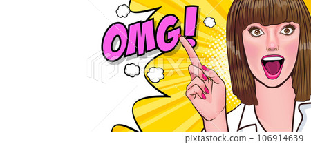 woman looking wow 060 106914639