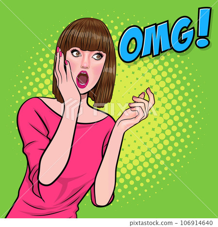 surprise woman OMG looking wow 080 106914640
