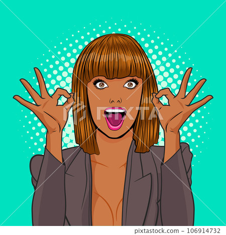surprise woman OMG looking wow 161 surprise woman OMG looking wow 161 106914732
