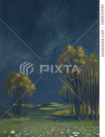 有星空的風景 有星空的風景 106915040