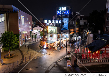 《Tokyo》Nostalgic cityscape/Tokyo downtown night view 《Tokyo》Nostalgic cityscape/Tokyo downtown night view 106916627
