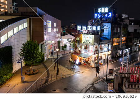 《Tokyo》Nostalgic cityscape/Tokyo downtown night view 《Tokyo》Nostalgic cityscape/Tokyo downtown night view 106916629