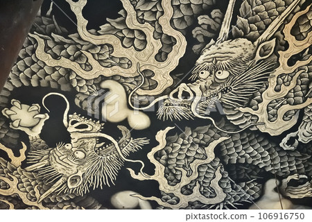 Ssangyong-zu ceiling painting Kennin-ji Temple Ssangyong-zu ceiling painting Kennin-ji Temple 106916750