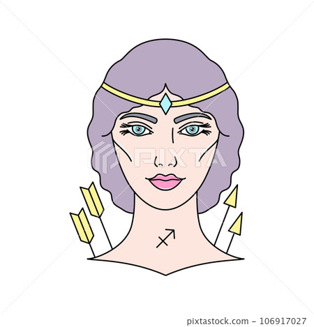 Sagittarius zodiac sign 106917027