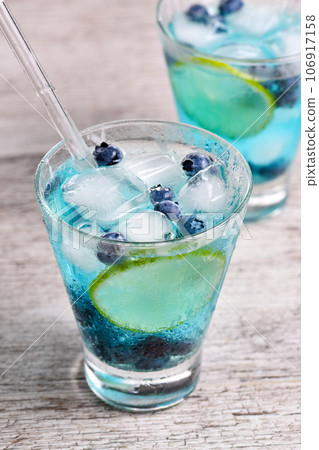 Blue Mojito Blue Curacao 106917158