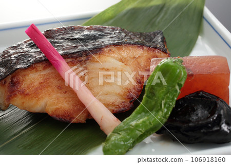 烤三文魚 圖像 烤三文魚 圖像 106918160