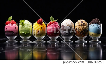 perfect icecream balls perfect icecream balls 106918259
