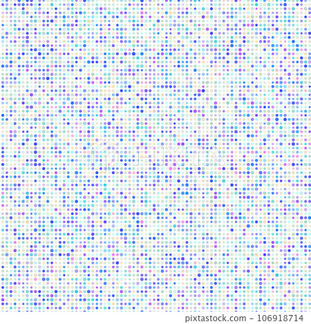 Multicolor background, colorful vector texture with circles. Splash effect banner. Dotted abstract illustration with blurred drops of rain. Seamless pattern for fabric, textile 106918714