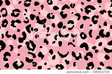 Abstract modern leopard seamless pattern. Animals trendy background. Color decorative vector stock illustration for print, card, postcard, fabric, textile. Modern ornament of stylized skin Abstract modern leopard seamless pattern. Animals trendy background. Color decorative vector stock illustration for print, card, postcard, fabric, textile. Modern ornament of stylized skin 106918719
