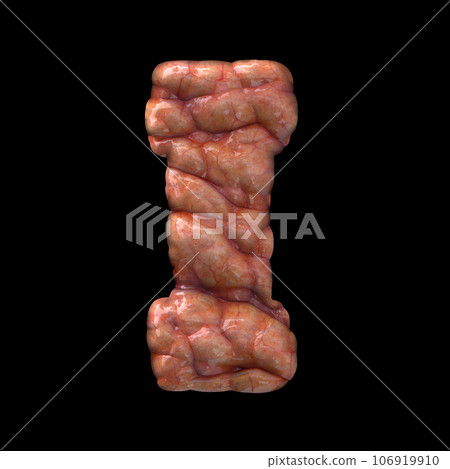 Halloween letter I - Capital 3d bloody font - suitable for Halloween, horror or death related subjects Halloween letter I - Capital 3d bloody font - suitable for Halloween, horror or death related subjects 106919910