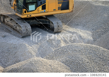 Crushed stone mountain image Crushed stone mountain image 106920141