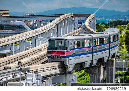 單軌電車進入齋藤線至萬博記念公園站 106920239