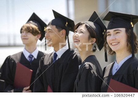 University student graduation ceremony image 106920447
