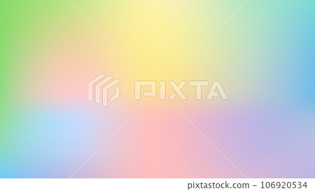 Colorful gradient background illustration aspect ratio 16:9 version 106920534