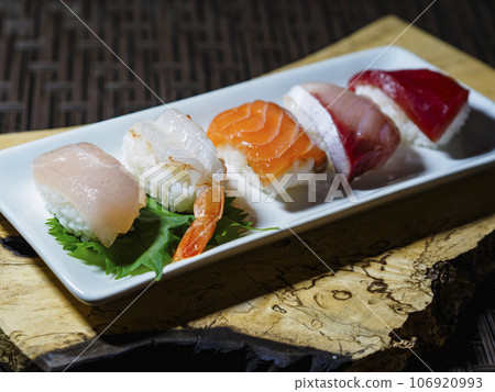 Delicious sushi for dinner tonight Delicious sushi for dinner tonight 106920993