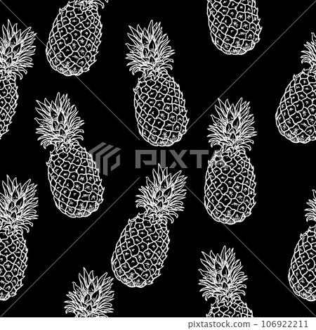 Pineapple seamless pattern Pineapple seamless pattern 106922211