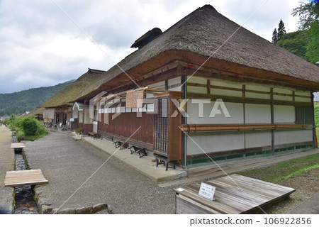 大內宿保留著江戶時代的街景 大內宿保留著江戶時代的街景 106922856