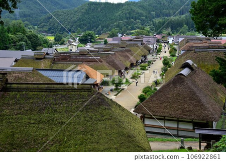 大內宿保留著江戶時代的街景 大內宿保留著江戶時代的街景 106922861